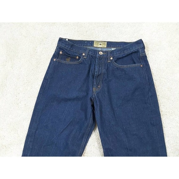 ROCAWEAR DENIM CO.~Men's Size 34×32~Blue Denim Jeans Button-Fly,100% Cotton. - Picture 9 of 12